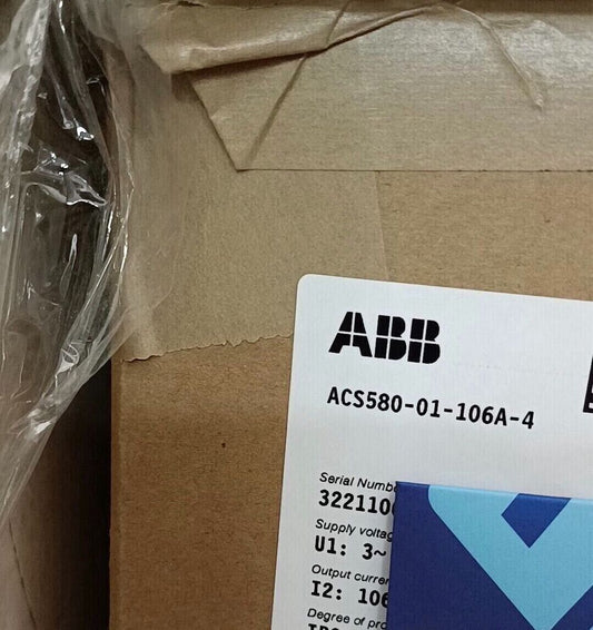 ACS580-01-106A-4 brand new ABB frequency converter with box, free shipping UPS / DHL / Fedex