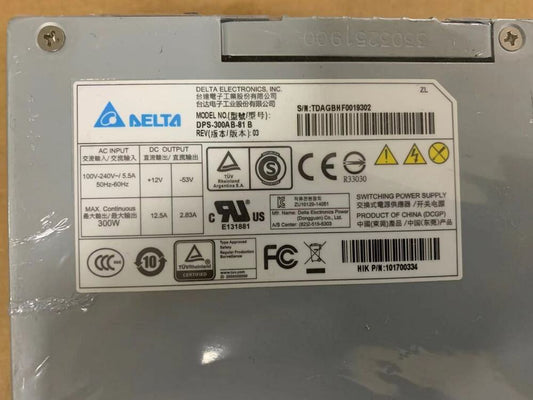 1PC New Delta DPS-300AB-81 B Hard Disk Recorder Power Supply Expedited Shipping DHL / UPS / FedEx