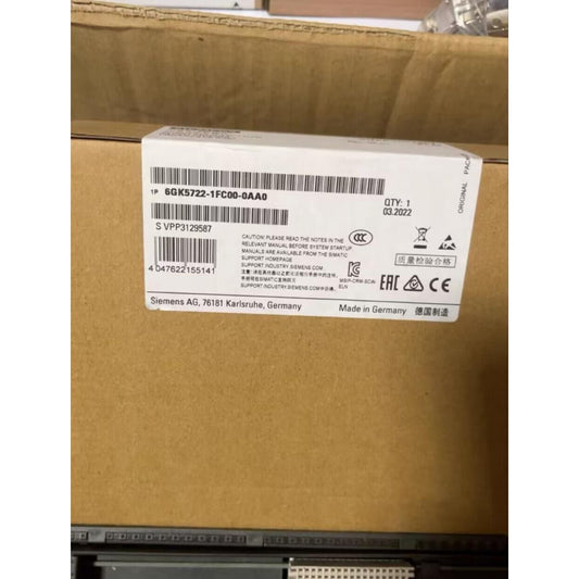 6GK5722-1FC00-0AA0 SIEMENS INdustrial Ethernet Module Brand New!Spot Goods Fedex / DHL