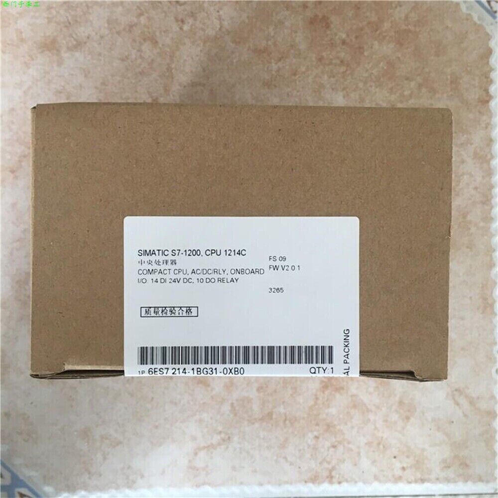 Siemens SIMATIC S7-1200 CPU Module 6ES7214-1BG31-0XB0 New Sealed Fast shipping UPS / Fedex / DHL