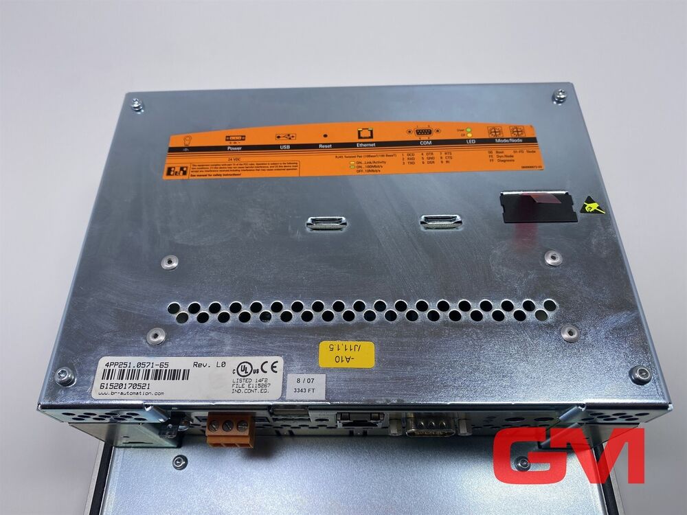 B&R Power Panel 4PP251.0571-65 Rev.L0 PP251 5,7 " Qvga Color Lc-Display