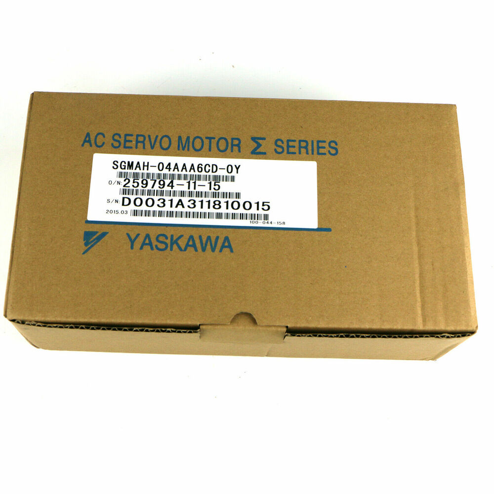 New In Box YASKAWA SGMAH-04AAA6CD-OY Servo Motor DHL / UPS / FedEx