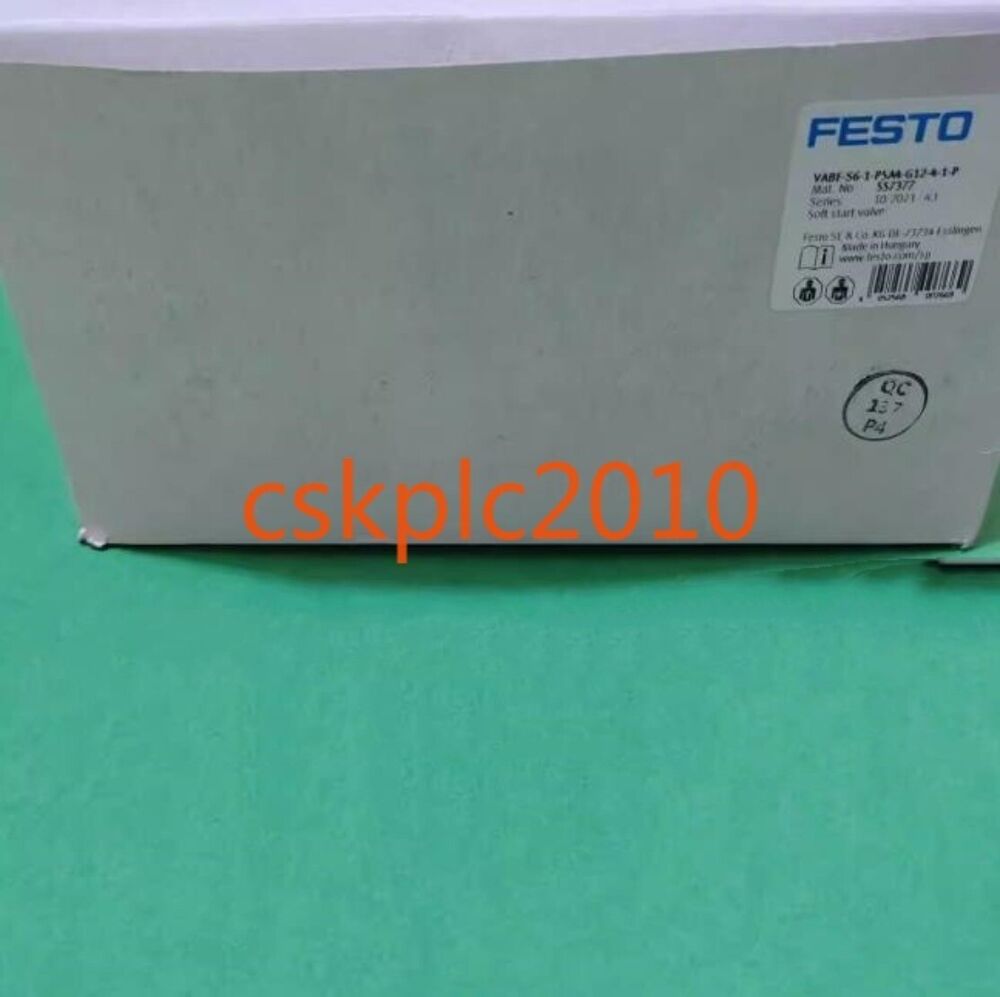 1PCS New original FESTO starting valve 557377 VABF-S6-1-P5A4-G12-4-1-P in stock