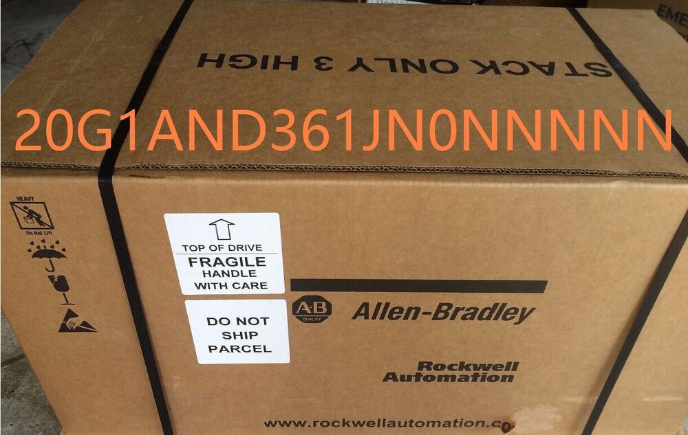 New Factory Sealed Allen-Bradley 20G1AND361JN0NNNNN PowerFlex Air Cooled 755 AC Fedex or DHL