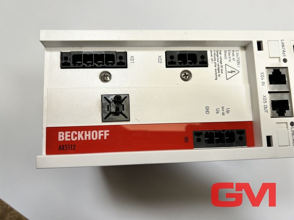 Beckhoff Compact Servo Drives AX5112-0000-0200 AX5112 With AX5805