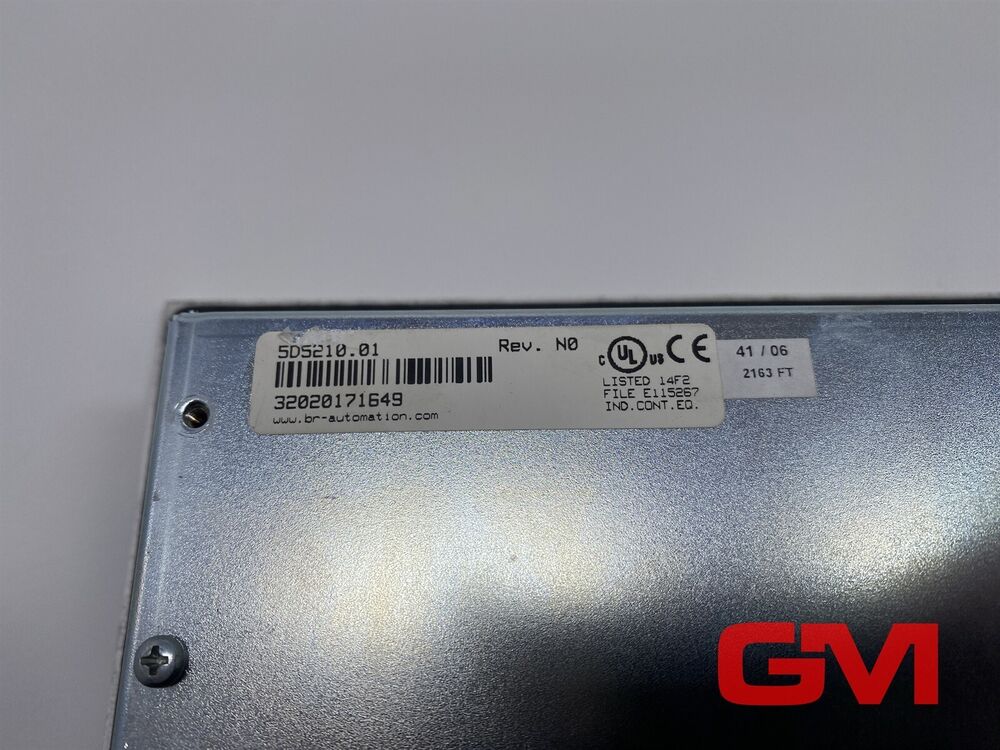 B&R Display Unit 5D5210.01 10,4 " VGA Ipc Provit 5000 Rev.N0