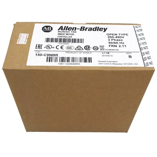 New Factory Sealed Allen-Bradley 150-C9NBR SMC-3 Smart Motor Controller 150C9NBR DHL / UPS / FedEx