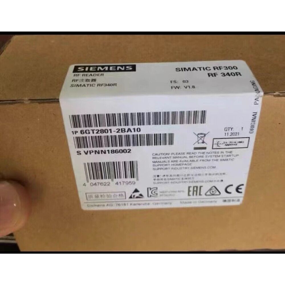 New Siemens 6GT2801-2BA10 6GT2 801-2BA10 SIMATIC RF300 Reader RF340R (GEN2)