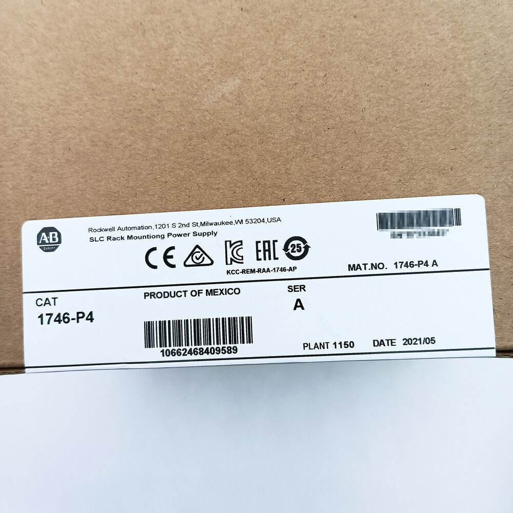 Allen-Bradley 1746-P4 Ser A SLC 500 Power Supply AB 1746-P4 Module New Sealed DHL / UPS / FedEx