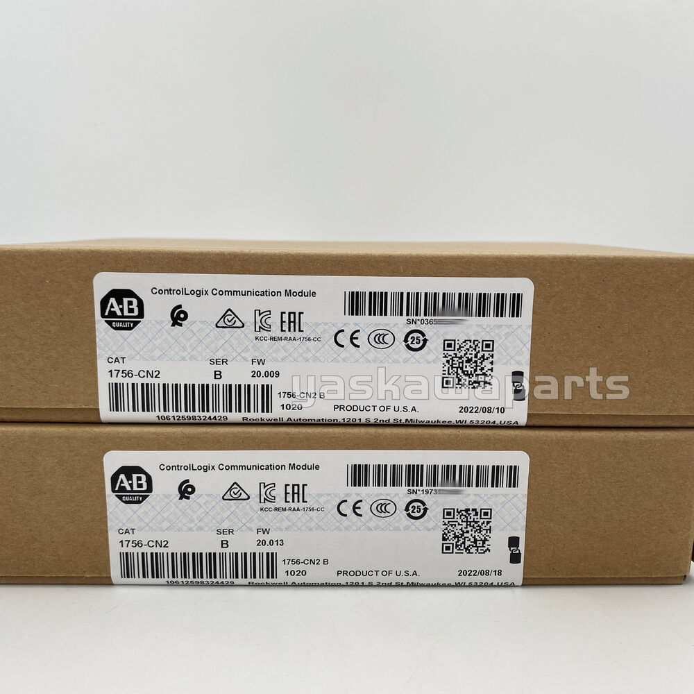 Allen-Bradley 1756-CN2 / B Controllogix Communication Module 1756CN2 New Sealed DHL / UPS / FedEx