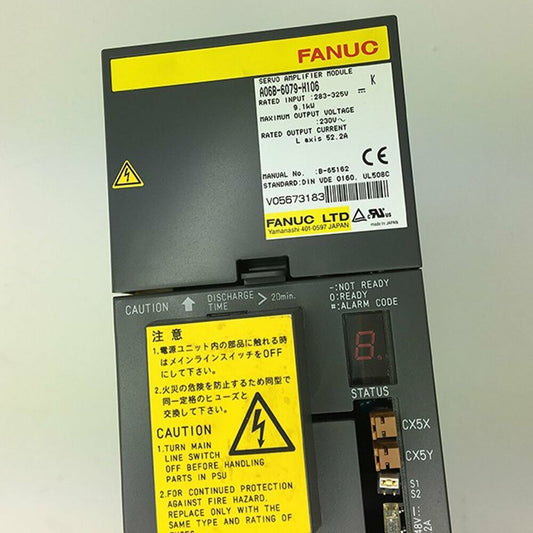 FANUC A06B-6079-H106 Servo Drive A06B6079H106 New In Box Expendited Shipping DHL / UPS / FedEx