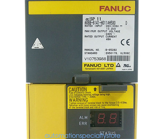 New FANUC A06B-6141-H011#H580 Servo Drive Via  UPS / DHL / Fedex