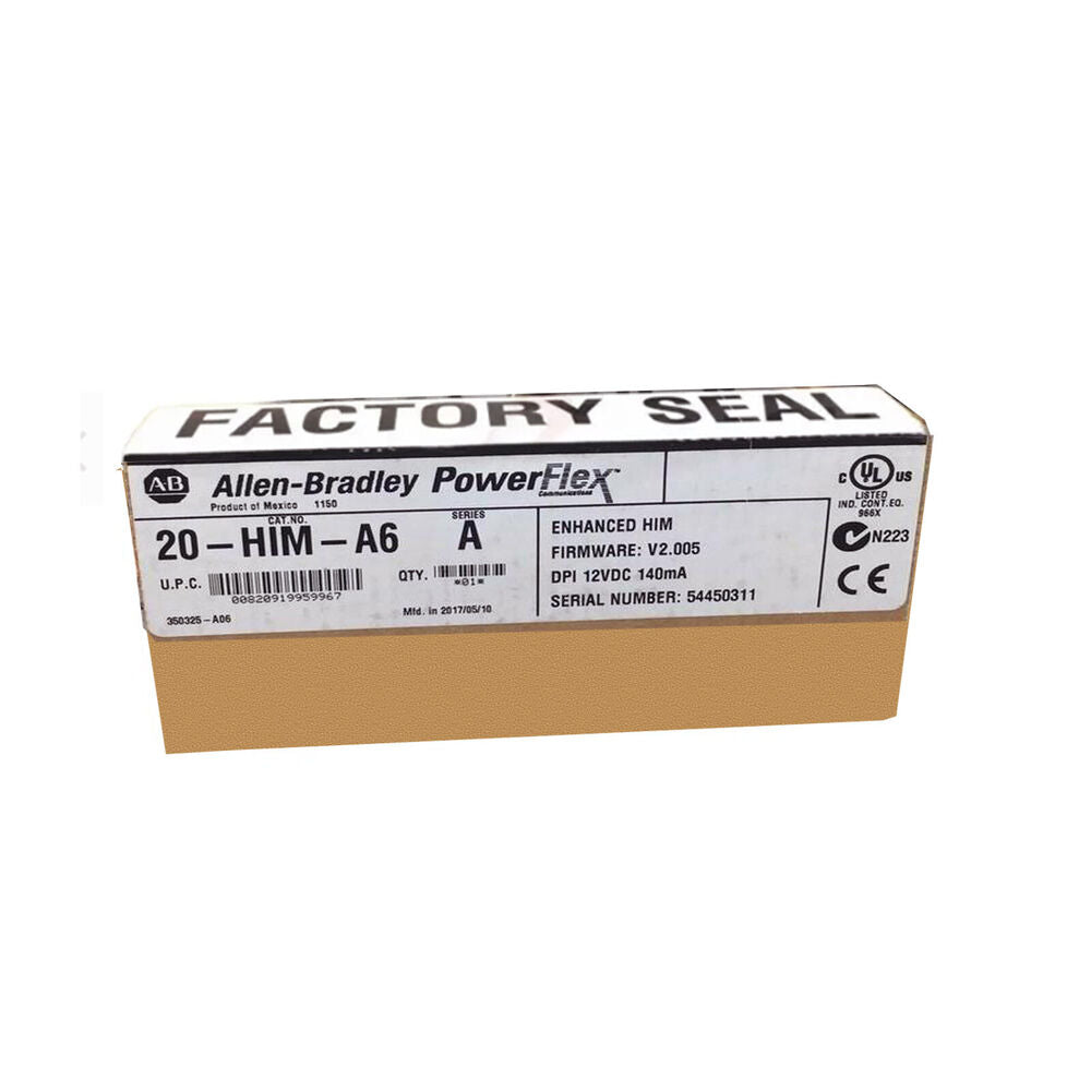 Allen-Bradley 20-HIM-A6 PoweFlex Enhanced HIM FW V2.007 12VFC New Factory Sealed DHL / UPS / FedEx