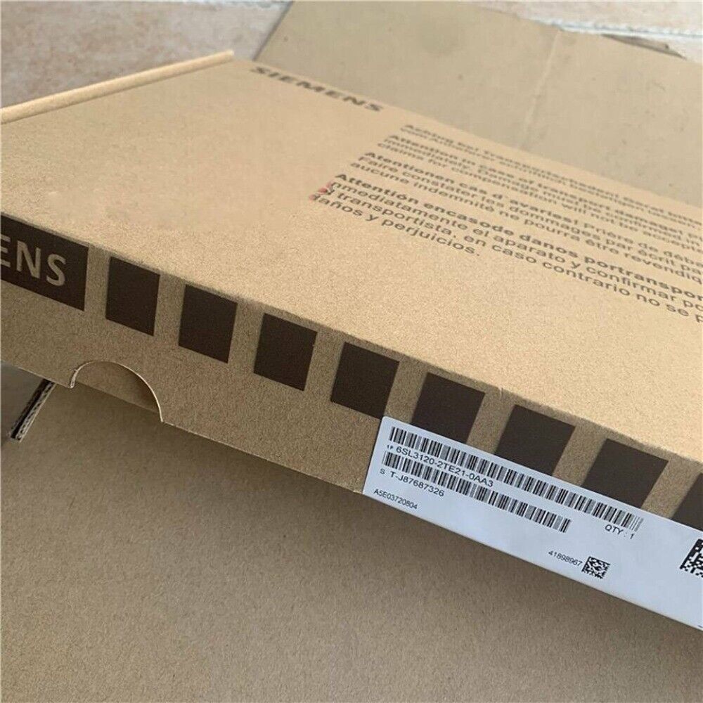 New Siemens S120 Single Motor Module 6SL3 120-2TE21-0AA3 6SL3120-2TE21-0AA3