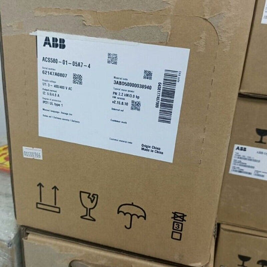 New ACS580-01-05A7-4 ABB Frequency Converter ACS580-01-05A7-4 Fast Shipping 1pcs