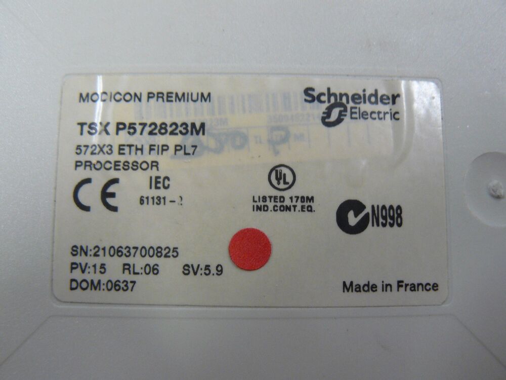 1PC New Schneider TSXP572823M PLC Module In Box Expedited Shipping DHL / UPS / FedEx