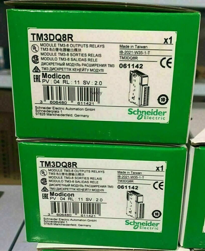 1PC New Schneider TM3DQ8R Output Module Free Shipping DHL / UPS / FedEx