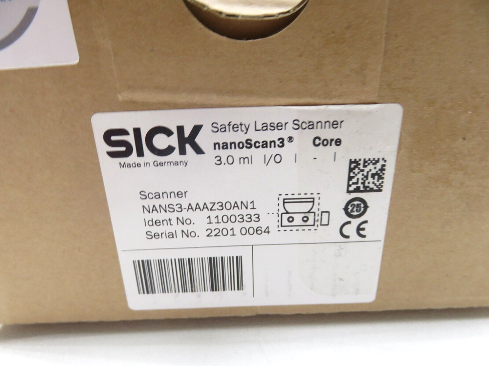 SICK NANS3-AAAZ30AN1 1100333 Safety Laser Scanne New in Box Expedited Shipping UPS / DHL / Fedex