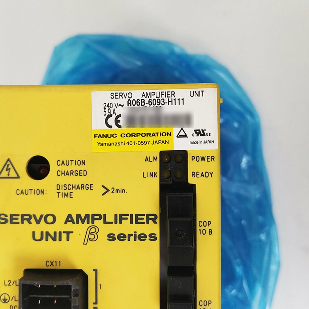 1PC FANUC A06B-6093-H111 Servo Drive A06B6093H111 New In Box Expendited ShippingDHL / UPS / FedEx