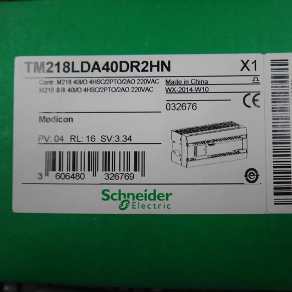 1PC New Schneider TM218LDA40DR2HN PLC In Box Expedited Shipping DHL / UPS / FedEX