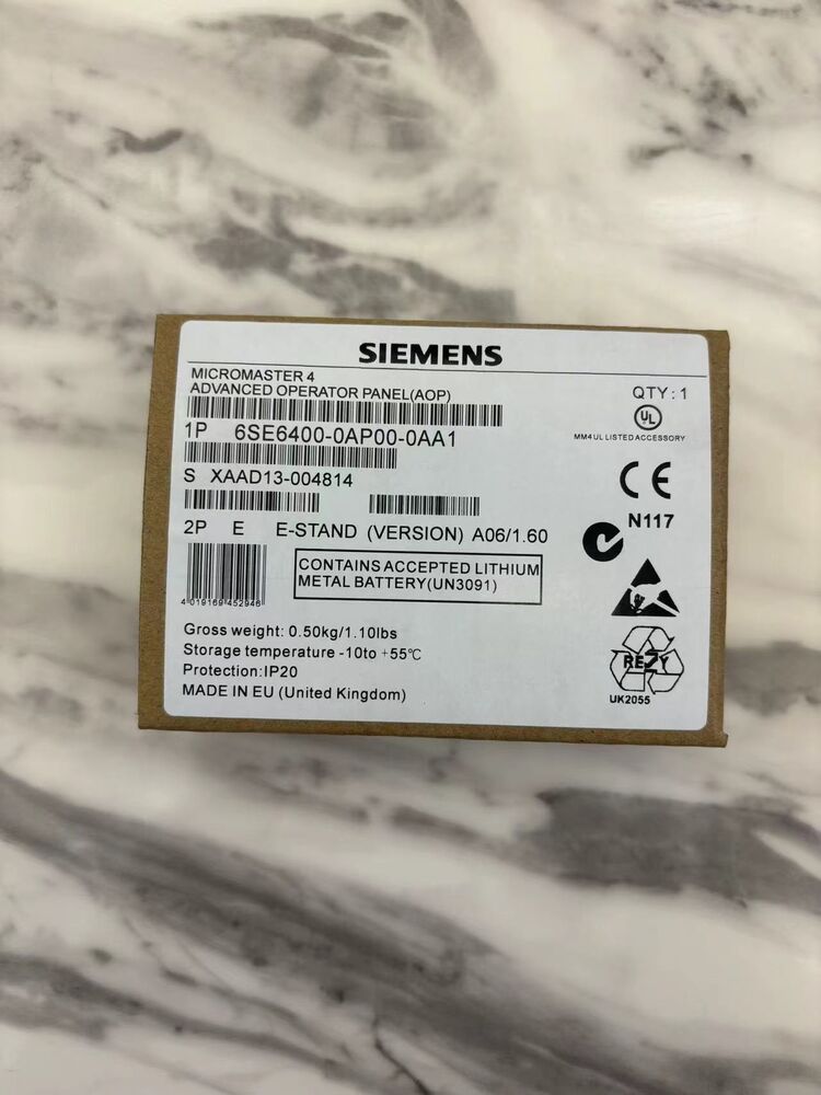 New Siemens 6SE6 400-0AP00-0AA1 6SE6400-0AP00-0AA1 Advanced Operator Panel