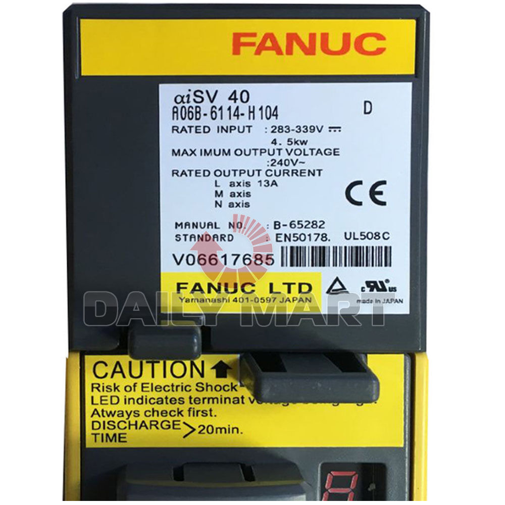 Used FANUC A06B-6114-H104