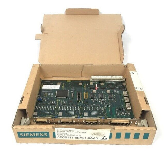 Siemens Sinumerik CPU 6FC5111-0BA01-0AA0 Version B-