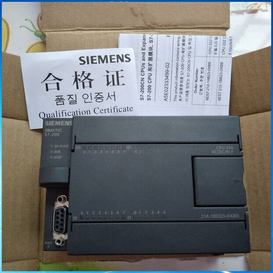 NEW ORIGINAL SIEMENS CPU MODULE 6ES7214-1BD23-0XB0 6ES7 214-1BD23-0XB0 FREE SHIP UPS / Fedex / DHL