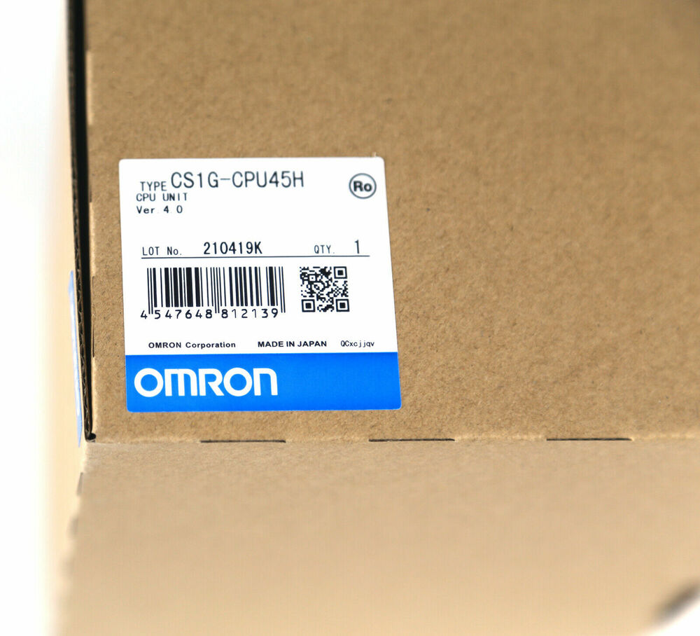 Brand New In Box Omron CS1G-CPU45H ver 4.0 CPU Unit DHL / UPS / FedEx