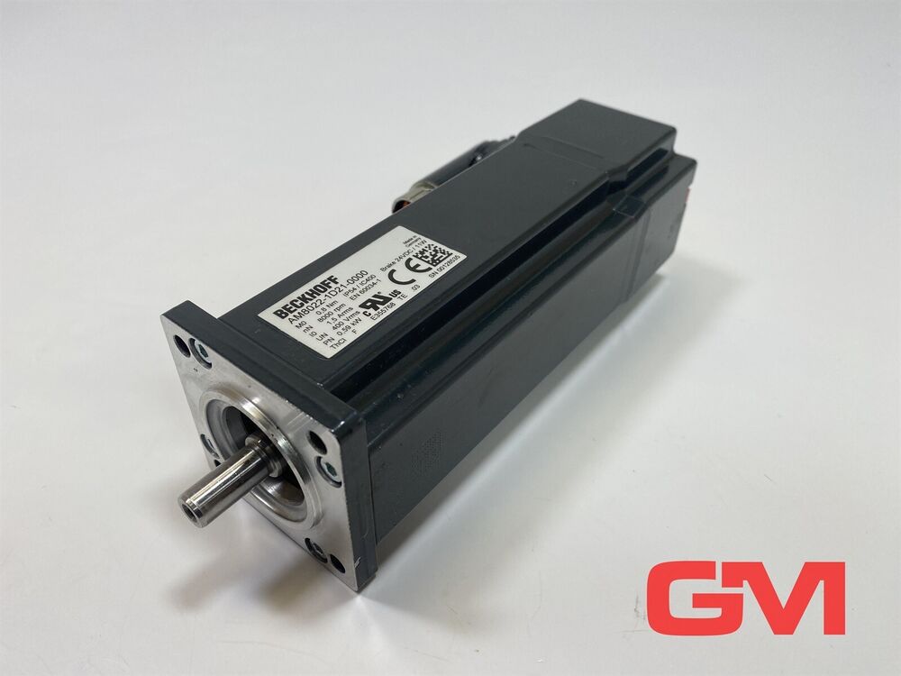 Beckhoff Servo Motor AM8022-1D21-0000 Synchronous AM8022 8000rpm 0,59kW 0,80nM