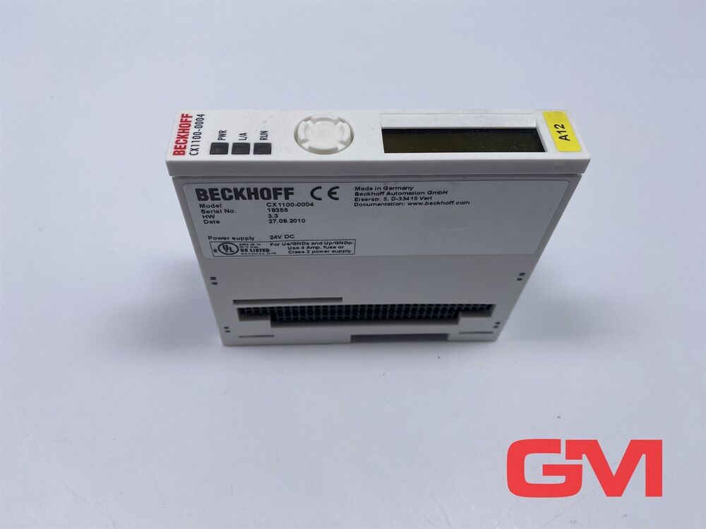 Beckhoff Power Supply CX1100-0004 24 V Dc 2 A 3,5 W for CX1010/CX1020