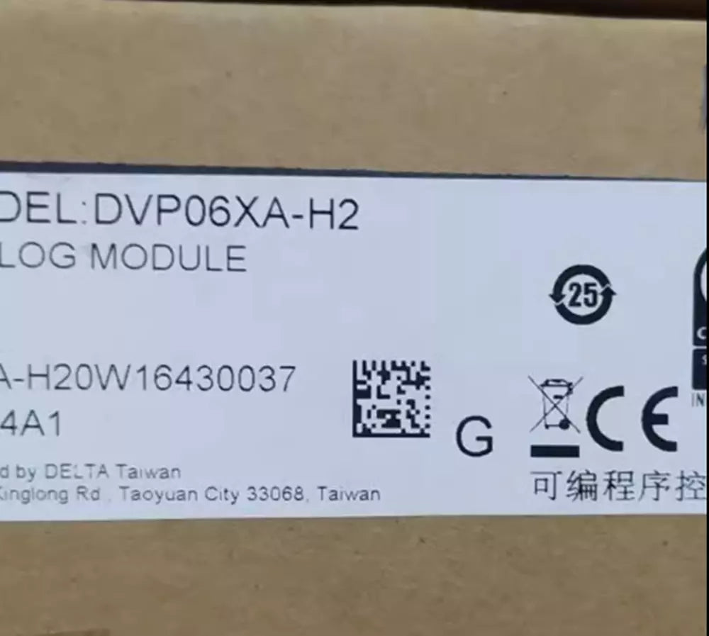 Delta DVP06XA-H2 PLC Module New One DVP06XAH2 Expedited Shipping DHL / UPS / FedEx