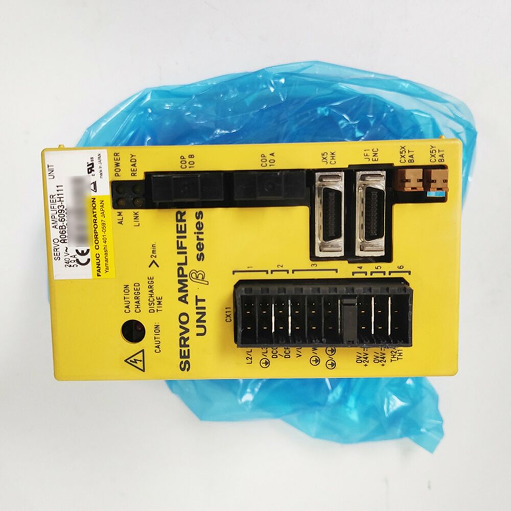 1PC FANUC A06B-6093-H111 Servo Drive A06B6093H111 New In Box Expendited ShippingDHL / UPS / FedEx