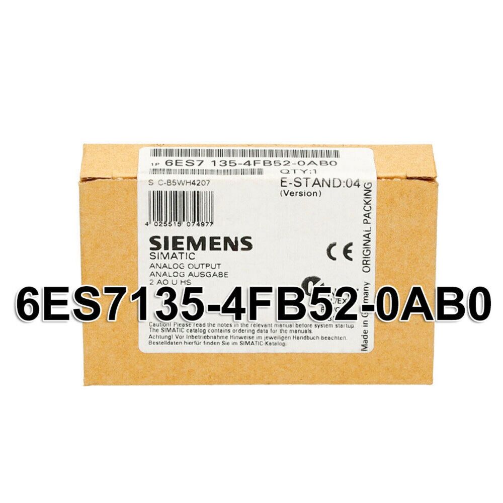 New Siemens 6ES7135-4FB52-0AB0 6ES7 135-4FB01-0AB0 Electronics module for ET200S