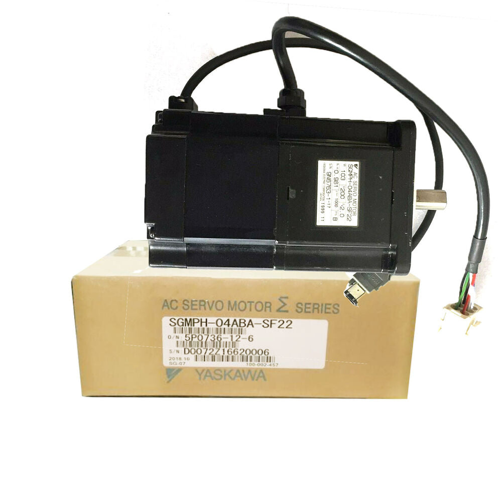 NEW YASKAWA SGMPH-04ABA-SF22 Servo Motor fedex Fedex / DHL