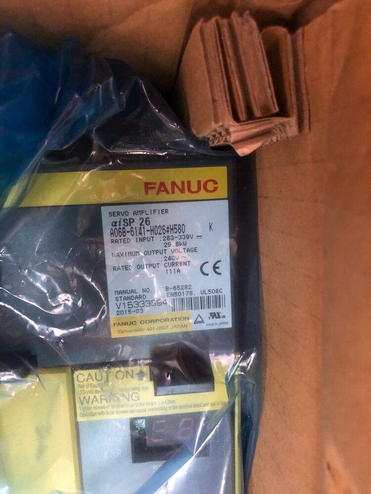 1PC NEW FANUC SERVO AMPLIFIER A06B-6141-H026#H580 FREE EXPEDITED SHIPPINGDHL / UPS / FedEx