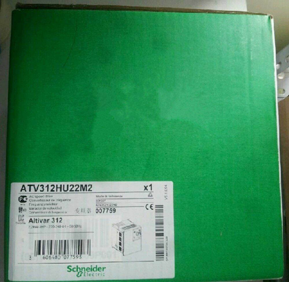 1PC Schneider ATV312HU22M2 220V 2.2KW Inverter New In Box Free Shipping UPS / DHL / Fedex