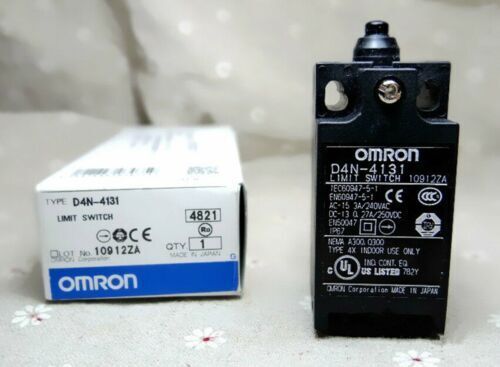 New Omron D4N-4131 Limit Switch D4N4131 Free Shipping 1PC DHL / UPS / FedEx