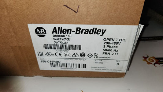 Allen Bradley 150-C85NBD /B SMC-3 Motor Controller / Soft Starter New In Box DHL Fedex or DHL