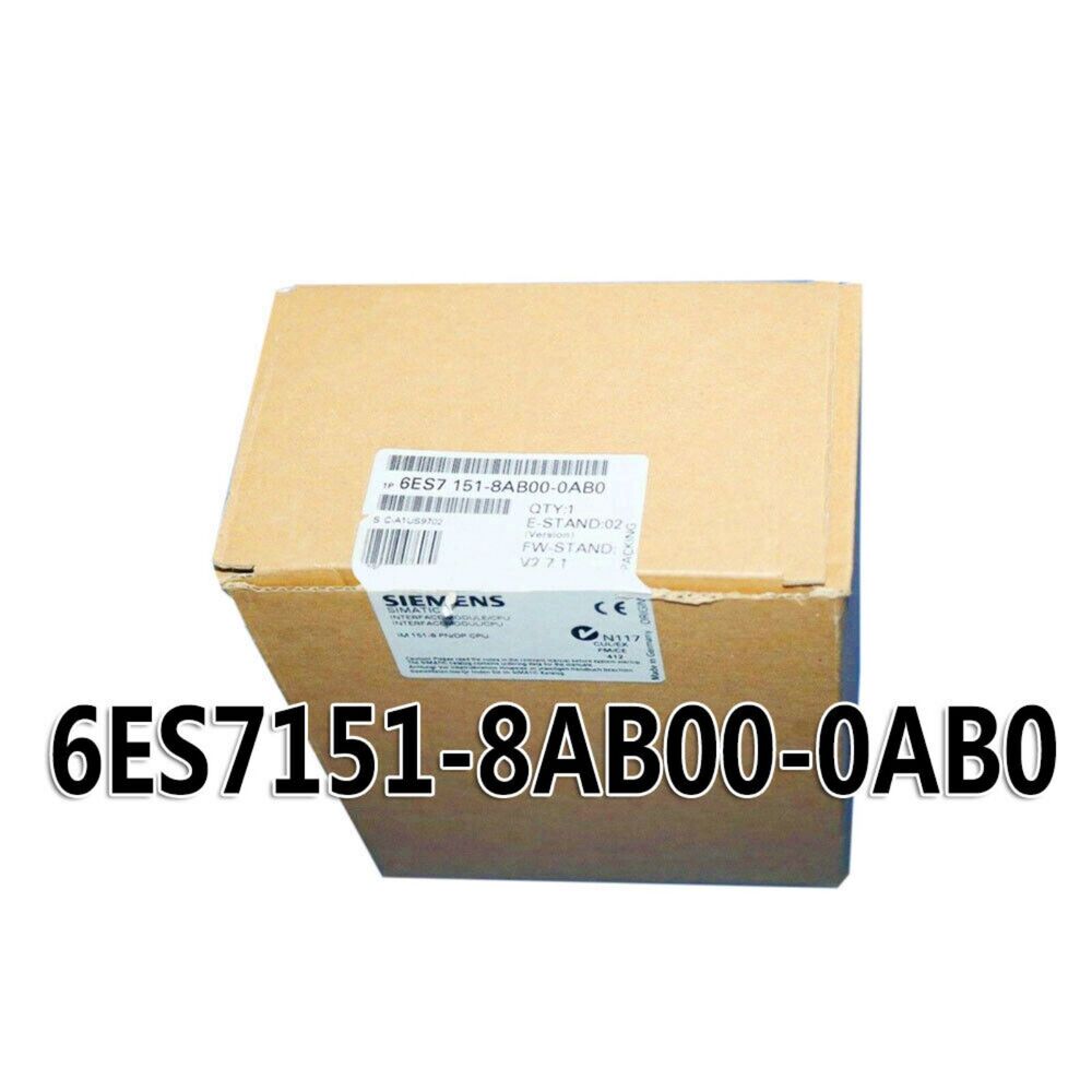 New Siemens 6ES7151-8AB00-0AB0 6ES71518AB000AB0 DP IM151-8 PN/DP CPU f ET200S