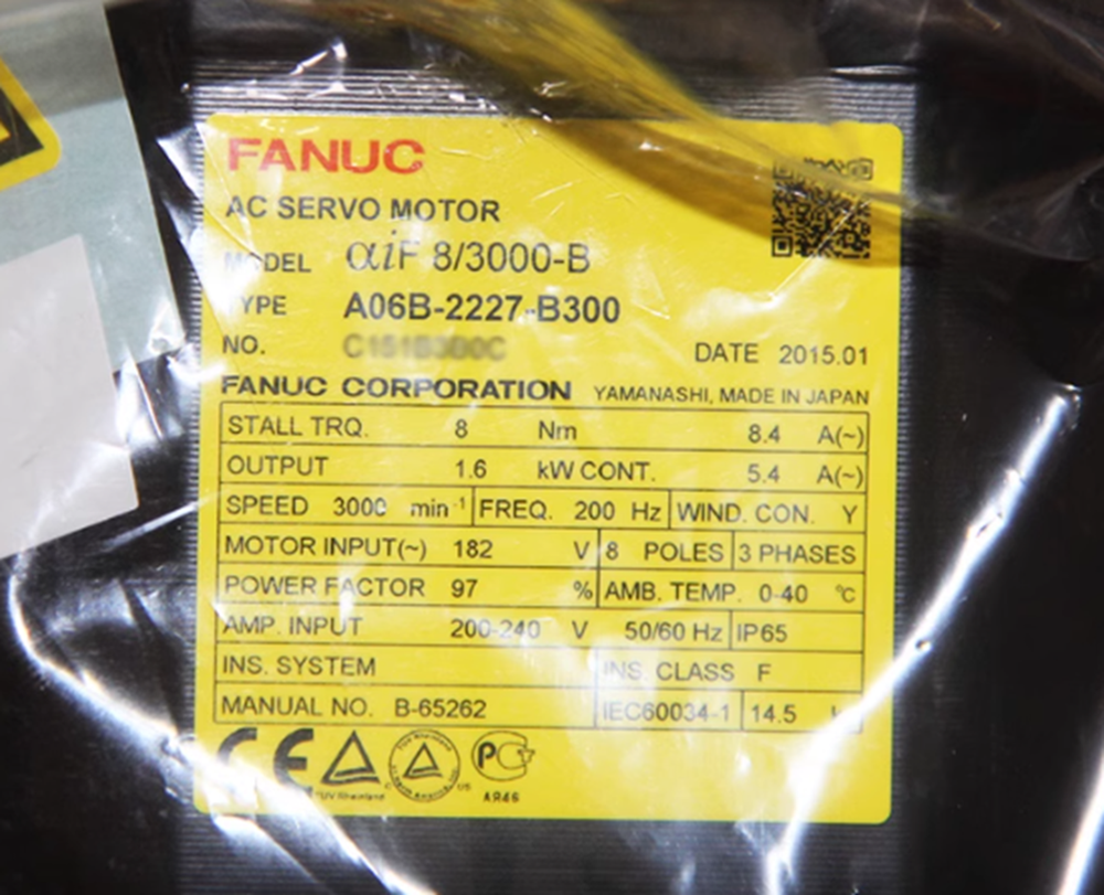 New in Box FANUC A06B-0227-B300 DHL / UPS / FedEx