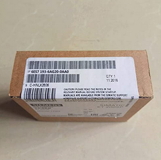 NEW Siemens 6ES7193-6AG20-0AA0 6ES7 193-6AG20-0AA0 UPS / Fedex / DHL