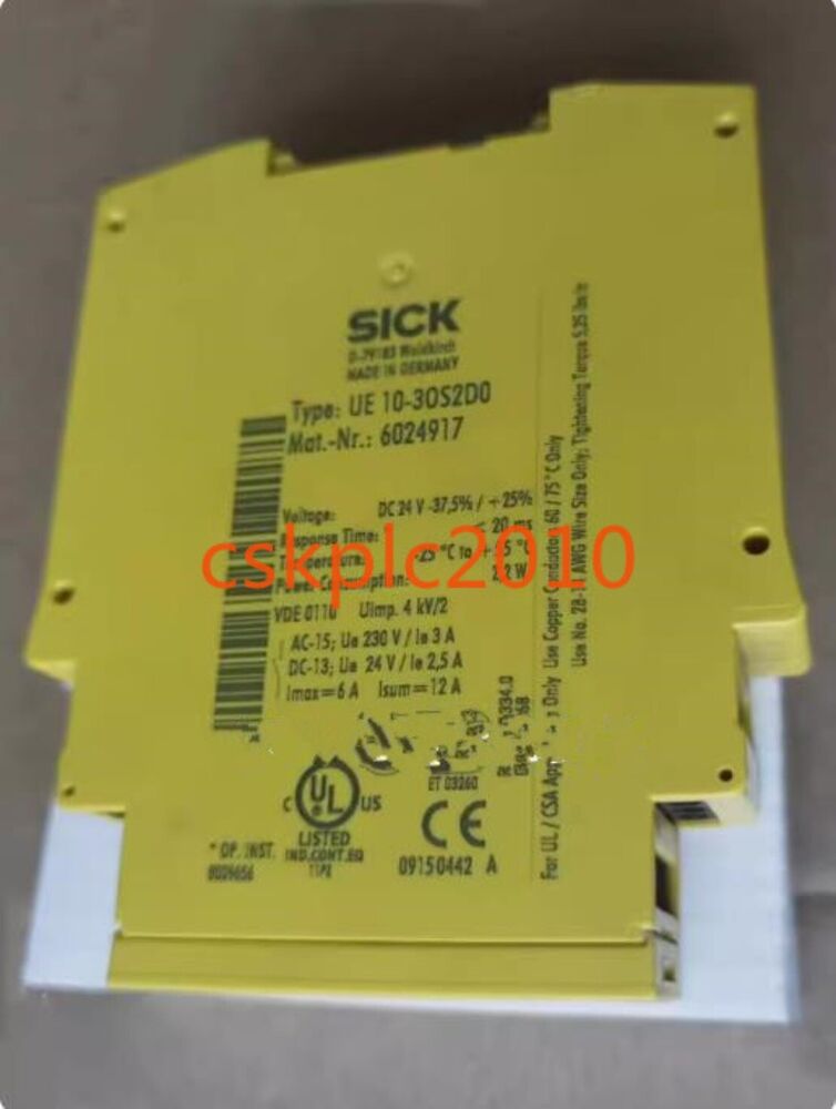 1 PCS new SICK UE10-3OS safety relay UE10-3OS2D0 6024917 new in box