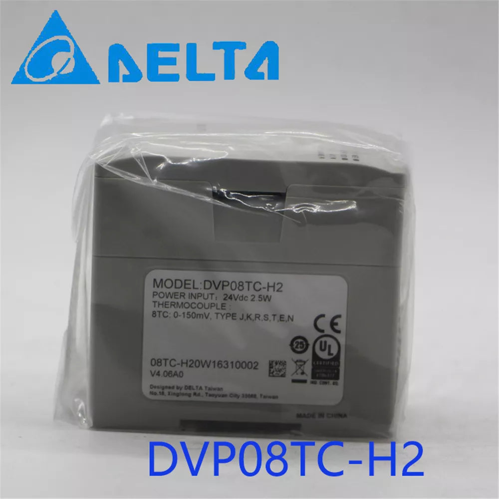 Delta DVP08TC-H2 PLC Module New One DVP08TCH2 Expedited Shipping DHL / UPS / FedEx