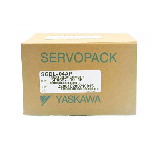 New In Box YASKAWA SGDL-04AP Servo Drive 230VAC 400W 2.6AMP DHL / UPS / FedEx