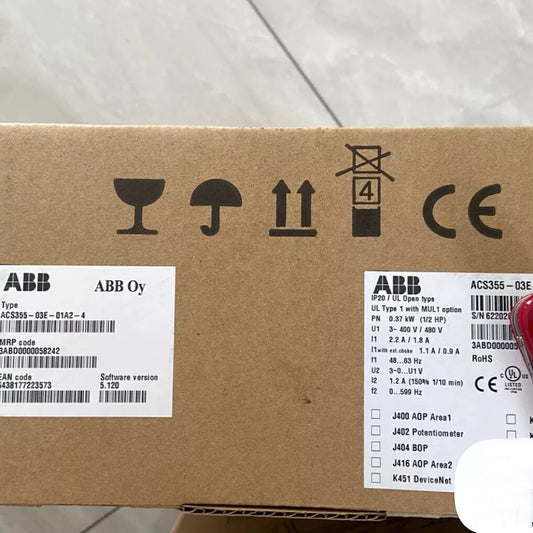 One ABB ACS355-03E-01A2-4 Inverter ACS35503E01A24 New Expedited Shipping