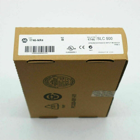 New Sealed Allen-Bradley 1746-NR4 SER B SLC 500 RTD Resistance PLC Module DHL / UPS / FedEx