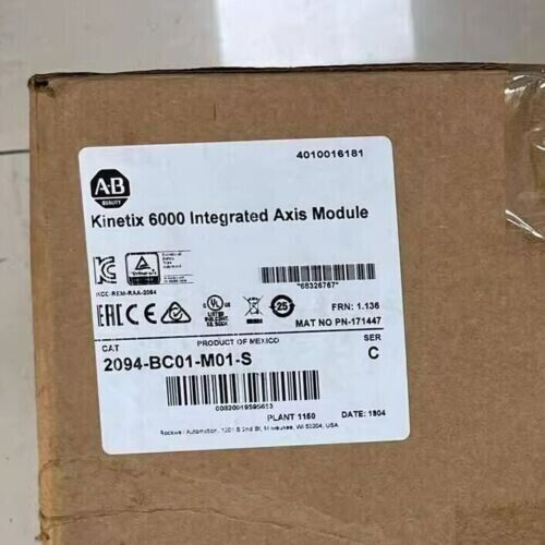 Allen-Bradley 2094-BC01-M01-S Kinetix 6000 Integrated Axis Module Factory Sealed DHL / UPS / FedEx