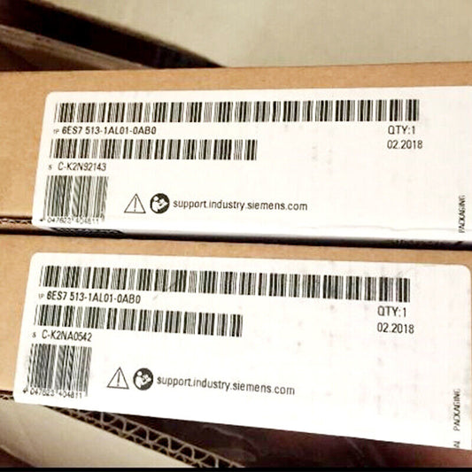 New Sealed Siemens 6ES7513-1AL01-0AB0 By  UPS / Fedex / DHL