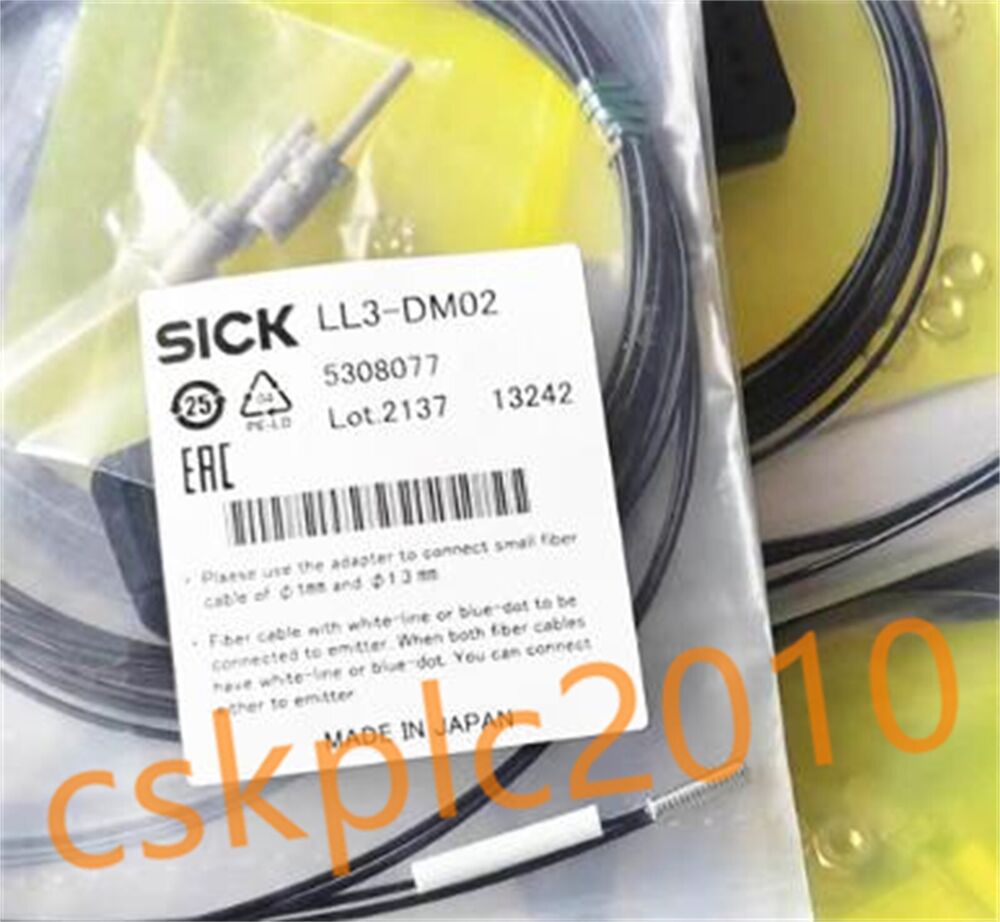 1 PCS NEW IN BOX SICK Optical fiber head sensor LL3-DM02 5308077